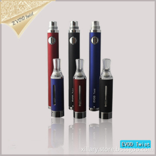 China brand name health electronic cigarette Evod Twist cheap sale